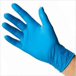 100 Unit Blue Disposable Nitrile Gloves